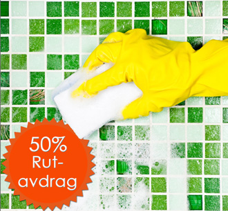 hushållsnära tjänster - rabatt med RUT