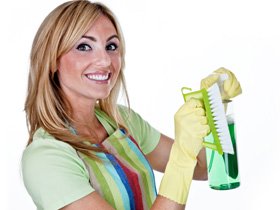  städmoment vid en slutstädning